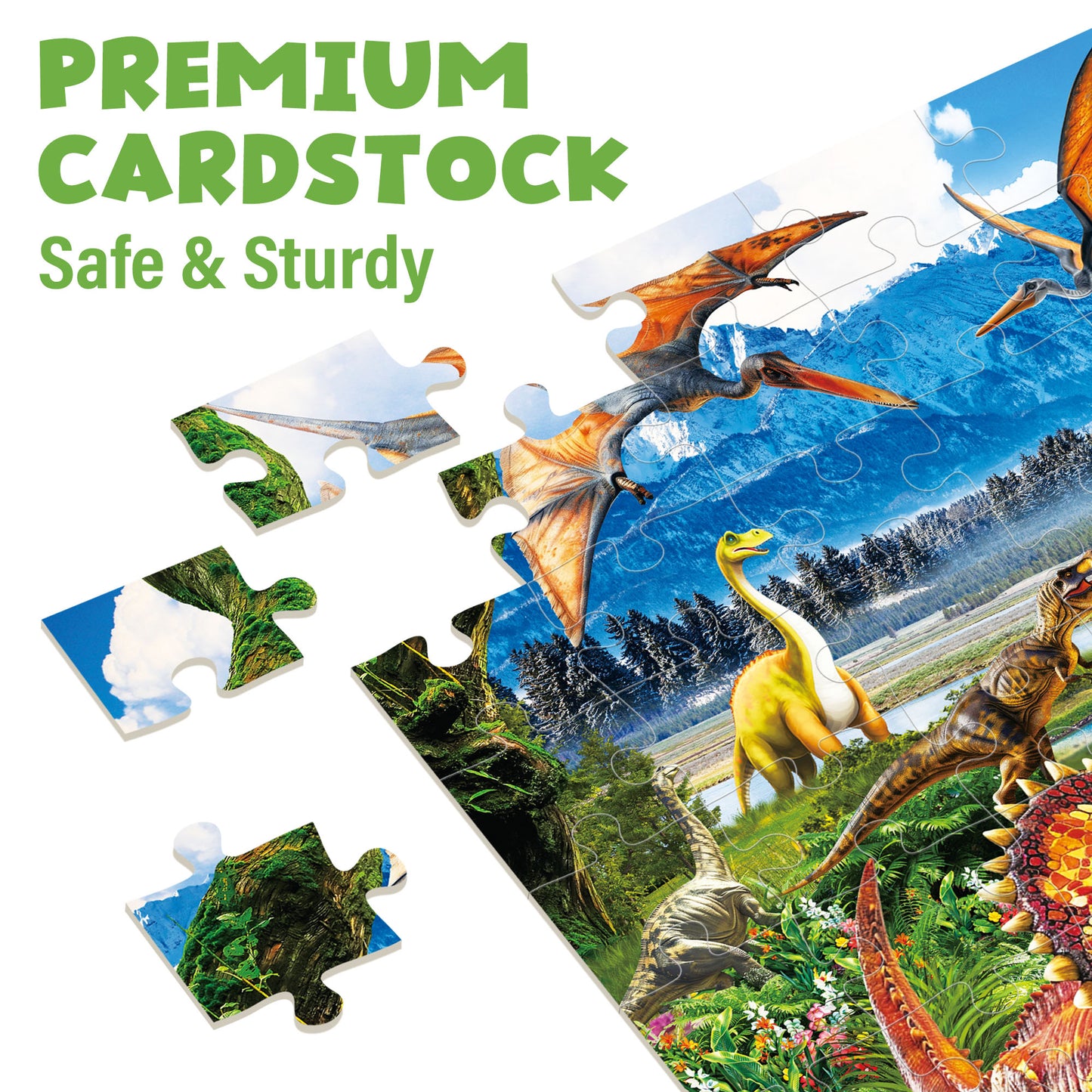 100pc Puzzles - 3pack