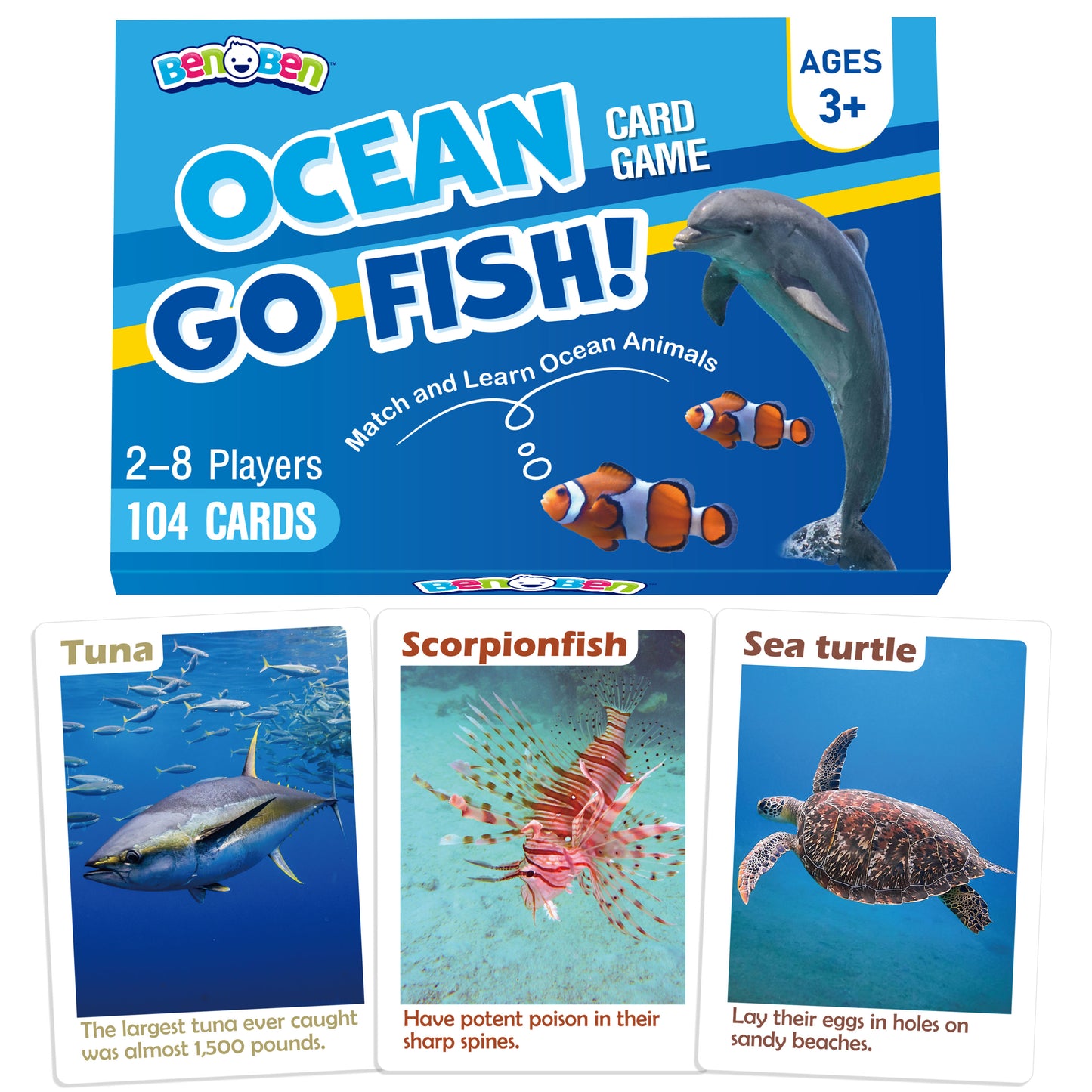 Ocean Go Fish Card Game