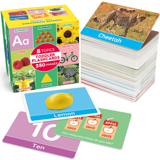 Extra Thick Toddler Flashcards