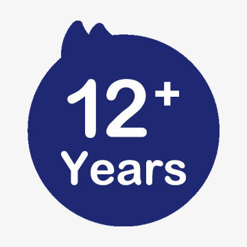 12+ Years