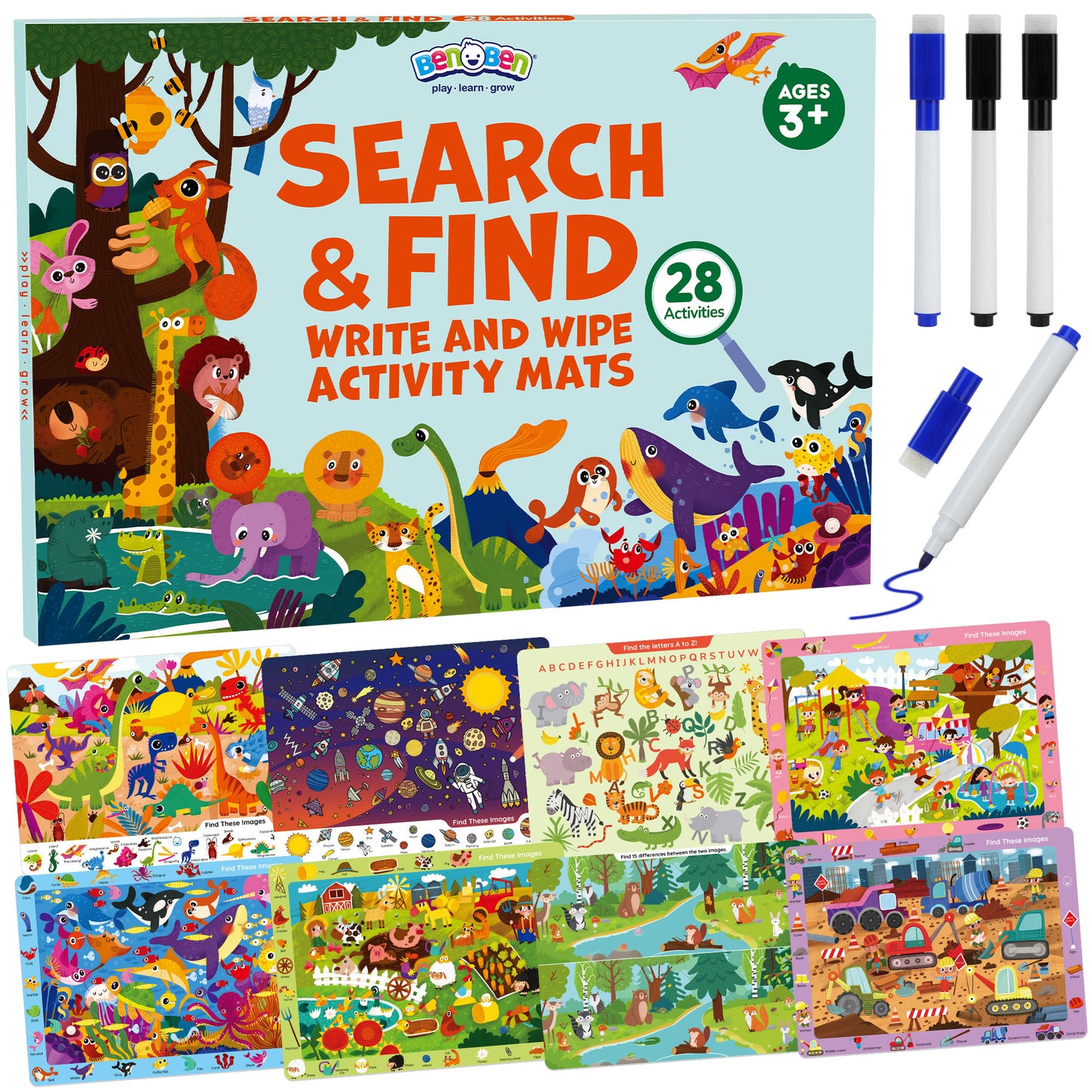 Search & Find Activity Mats