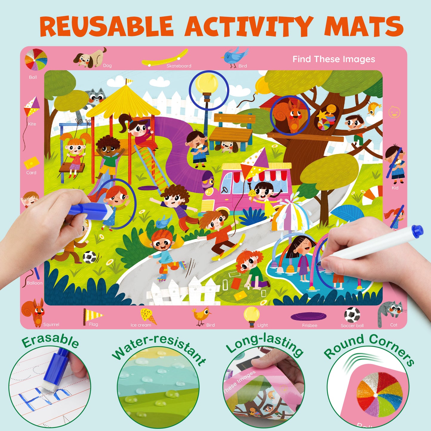 Search & Find Activity Mats