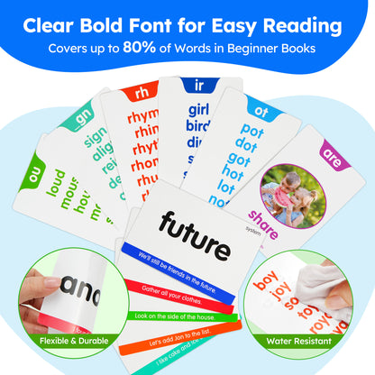 Phonics + Sight Words Flashcards
