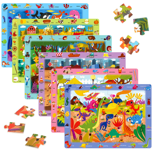 Search & Find Puzzles - 6 Pack