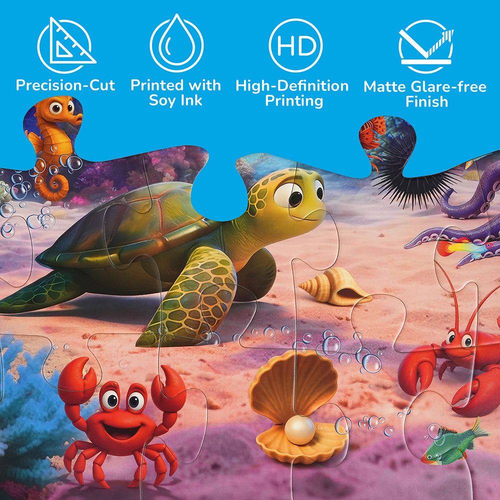 Jumbo Floor Puzzle - Ocean Life