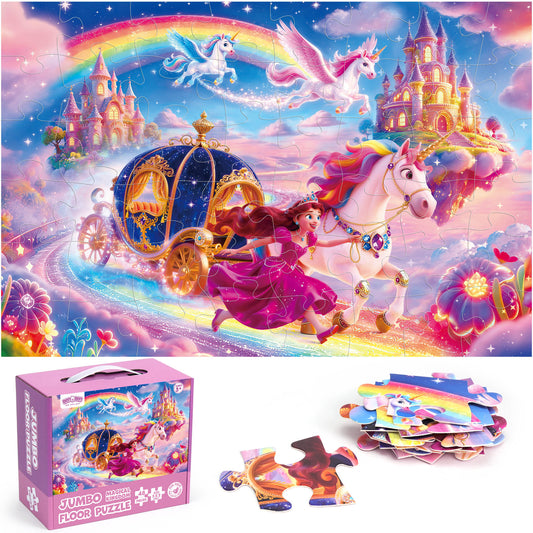 Jumbo Floor Puzzle - Magical Kingdom