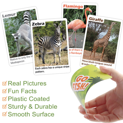Safari Go Fish Card Game