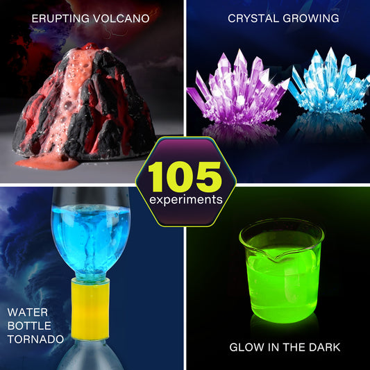 Science Kit - 105 Experiments