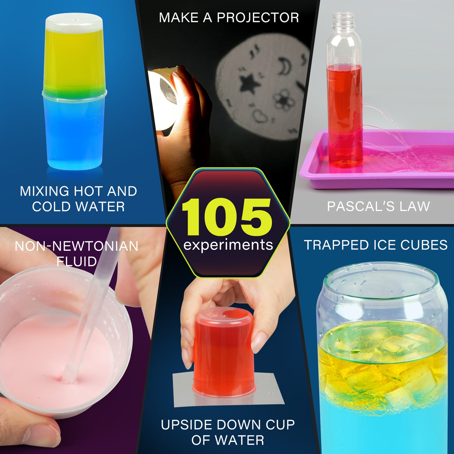 Science Kit - 105 Experiments