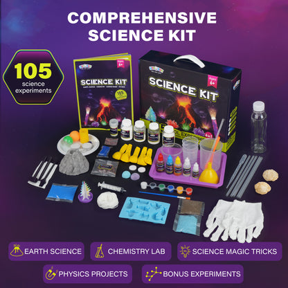 Science Kit - 105 Experiments
