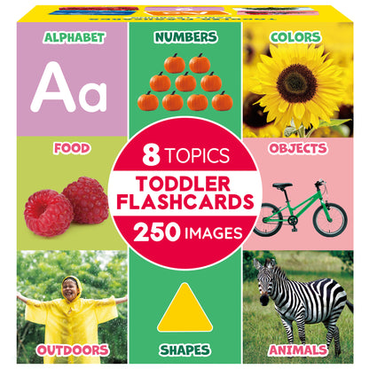 Extra Thick Toddler Flashcards