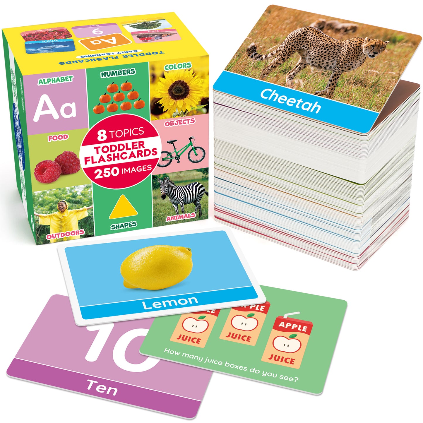 Extra Thick Toddler Flashcards
