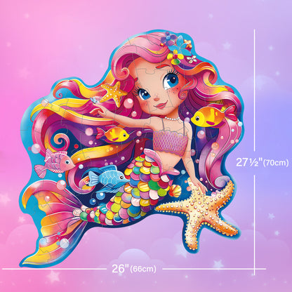 Mermaid Floor Puzzle