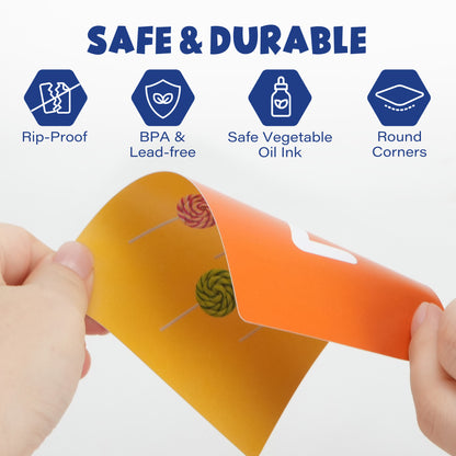 Rip-Proof Flash Cards